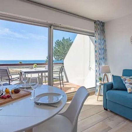 Carnac : Appt 4 P. Face Mer Vue Exceptionnelle Exterior foto