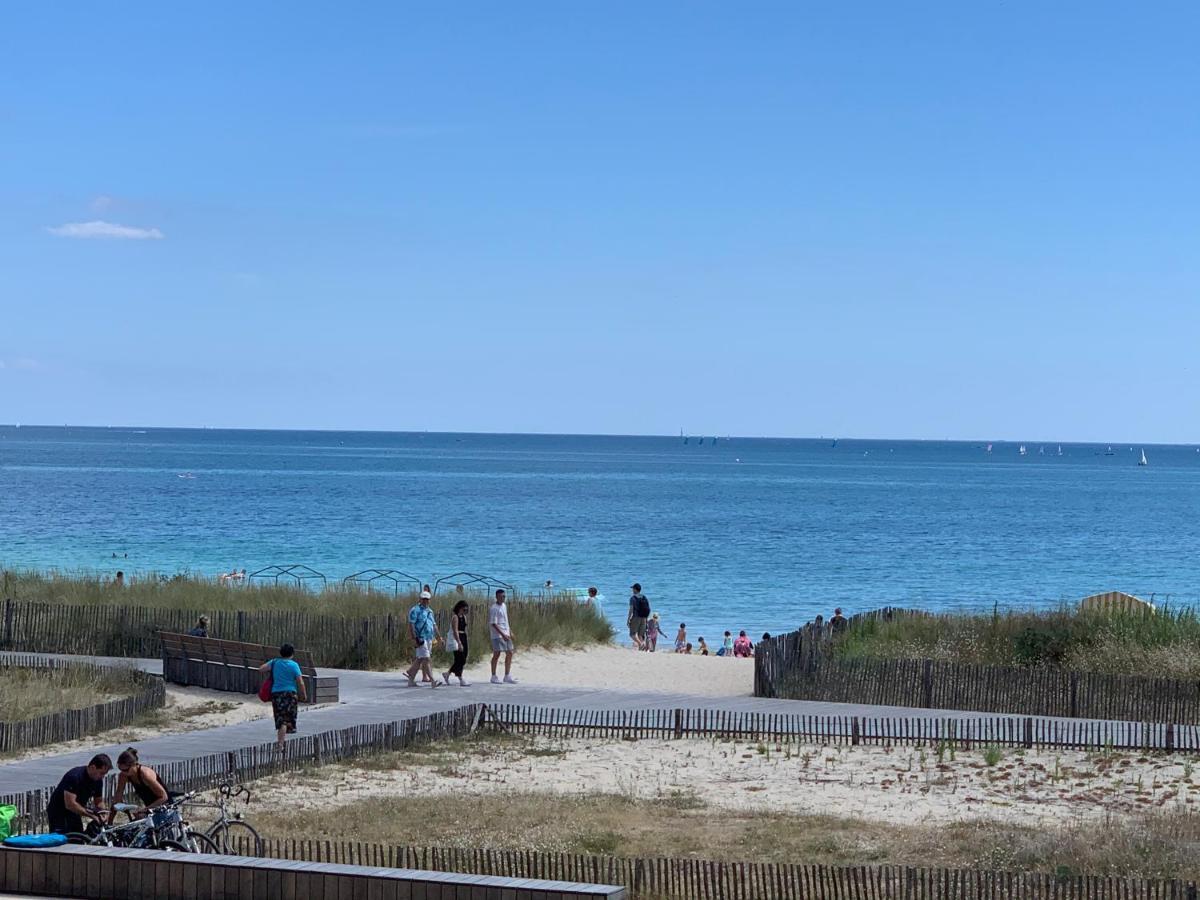 Carnac : Appt 4 P. Face Mer Vue Exceptionnelle Exterior foto